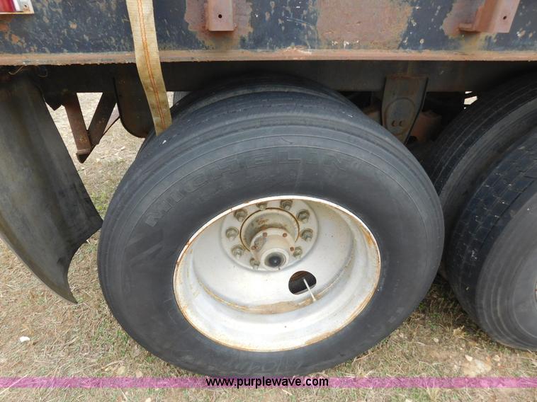 image for item AW9413 1963 Timpte flatbed trailer