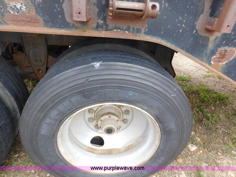 image for item AW9413 1963 Timpte flatbed trailer