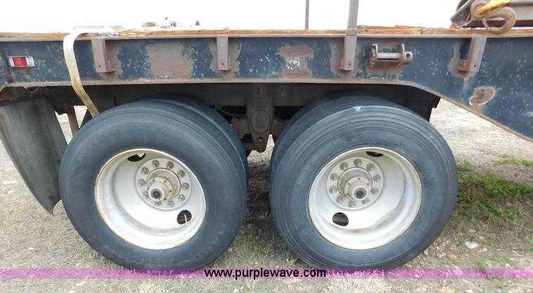 image for item AW9413 1963 Timpte flatbed trailer