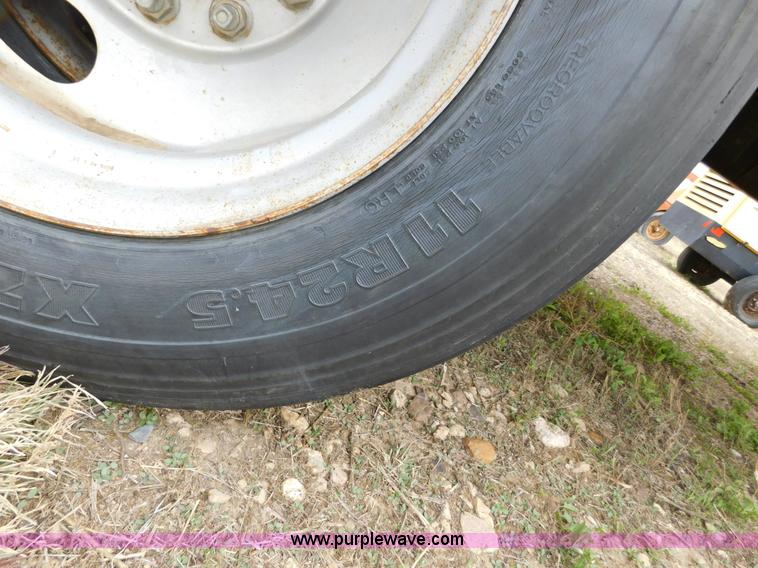 image for item AW9413 1963 Timpte flatbed trailer