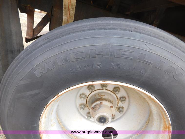 image for item AW9413 1963 Timpte flatbed trailer