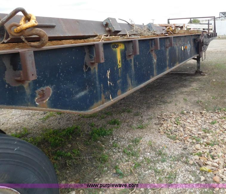 image for item AW9413 1963 Timpte flatbed trailer