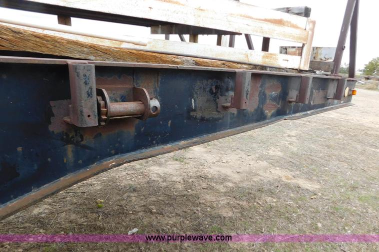 image for item AW9413 1963 Timpte flatbed trailer