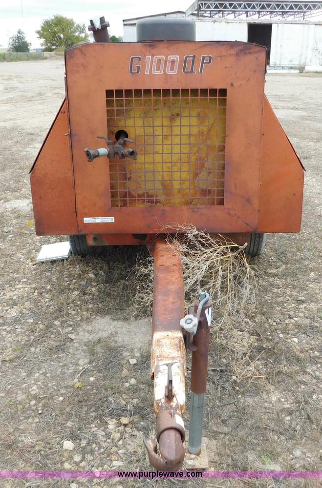 image for item AW9417 1981 Quite Fire G100QP air compressor