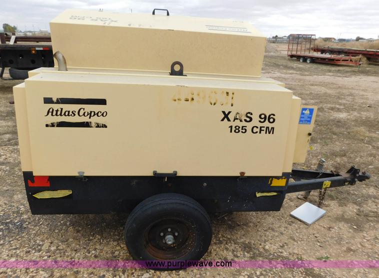 image for item AW9418 2003 Atlas Copco XAS 96 air compressor