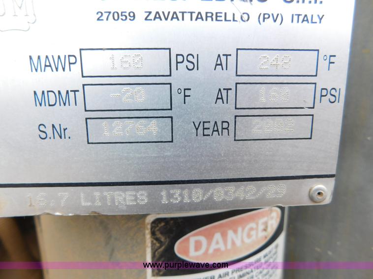 image for item AW9418 2003 Atlas Copco XAS 96 air compressor