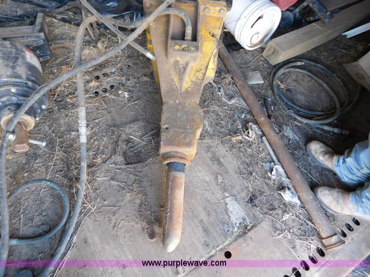 image for item AW9424 Central Fabricators Inc. 580K backhoe concrete breaker