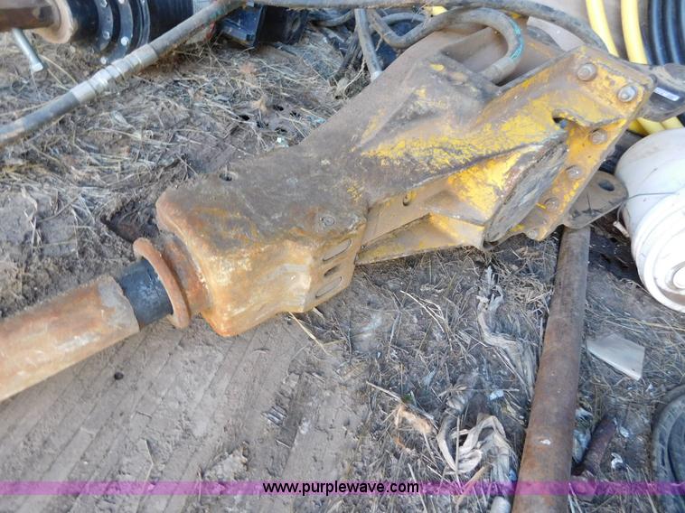 image for item AW9424 Central Fabricators Inc. 580K backhoe concrete breaker