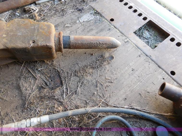 image for item AW9424 Central Fabricators Inc. 580K backhoe concrete breaker