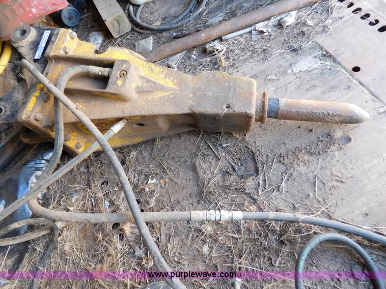 image for item AW9424 Central Fabricators Inc. 580K backhoe concrete breaker