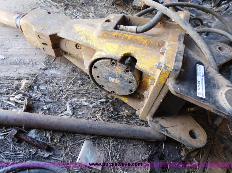 image for item AW9424 Central Fabricators Inc. 580K backhoe concrete breaker