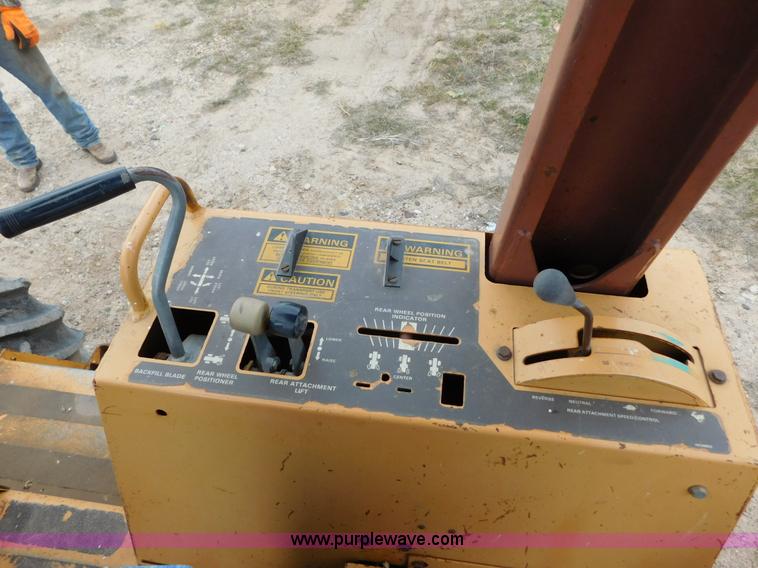 image for item AW9428 Case 760 trencher