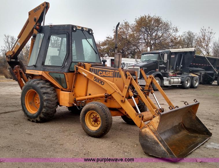 image for item BR9424 1982 Case 580D backhoe