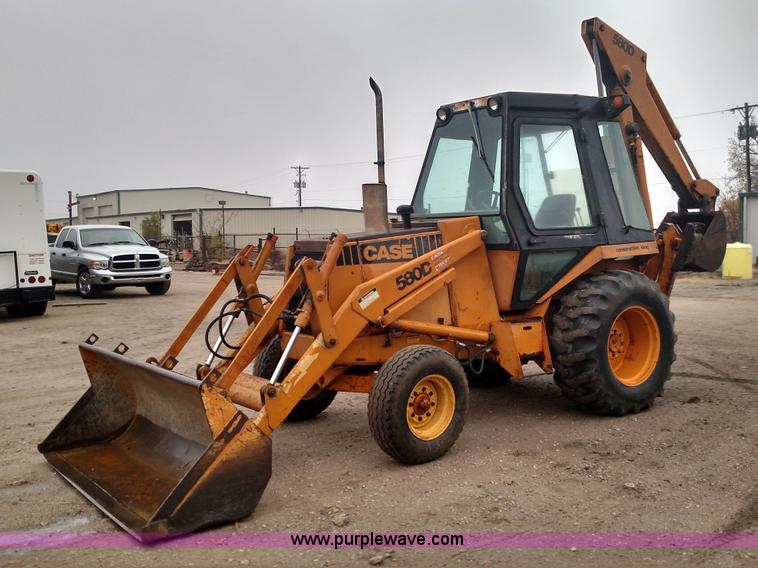 image for item BR9424 1982 Case 580D backhoe