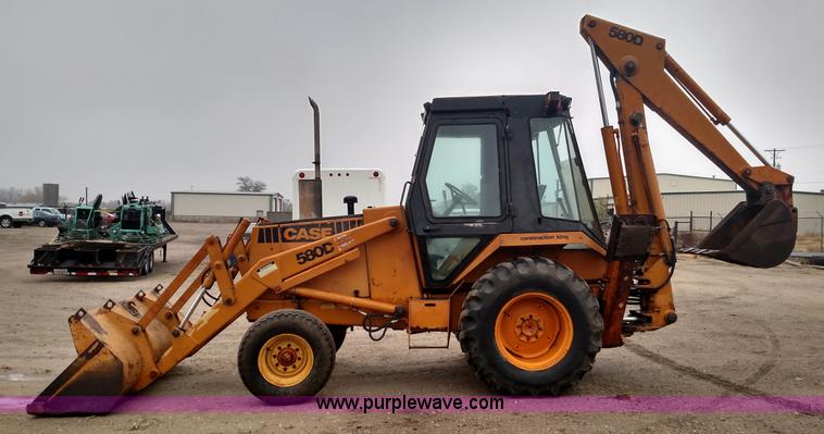 image for item BR9424 1982 Case 580D backhoe