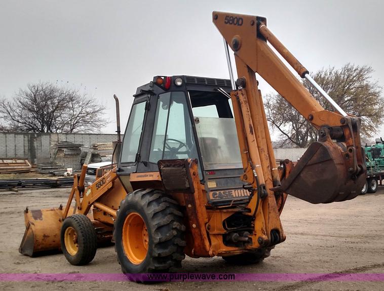 image for item BR9424 1982 Case 580D backhoe