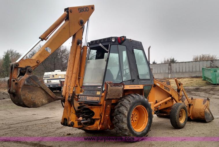 image for item BR9424 1982 Case 580D backhoe