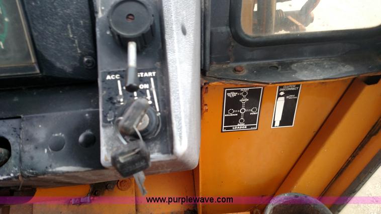 image for item BR9424 1982 Case 580D backhoe