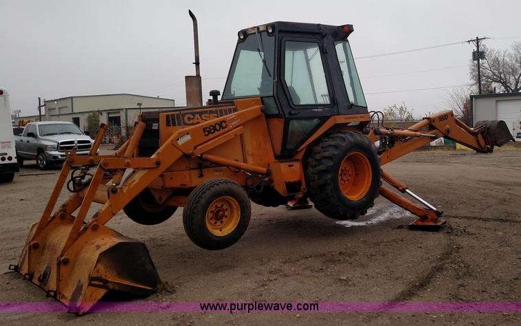 image for item BR9424 1982 Case 580D backhoe