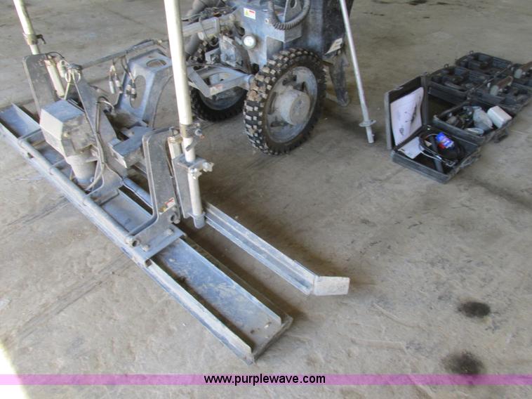 image for item BS9971 Somero Mini Screed Commercial walk behind laser screed