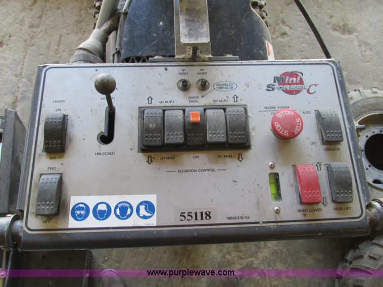 image for item BS9971 Somero Mini Screed Commercial walk behind laser screed