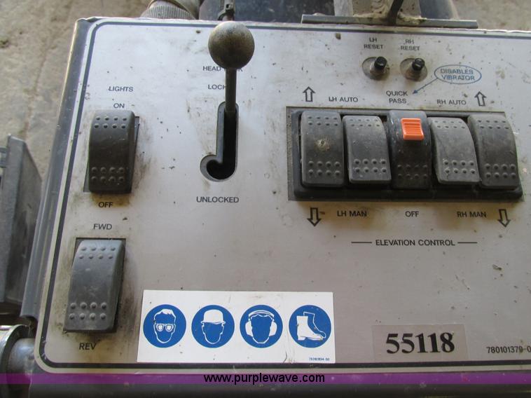 image for item BS9971 Somero Mini Screed Commercial walk behind laser screed