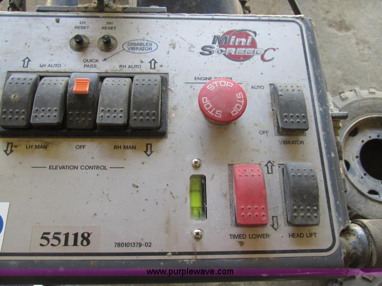 image for item BS9971 Somero Mini Screed Commercial walk behind laser screed