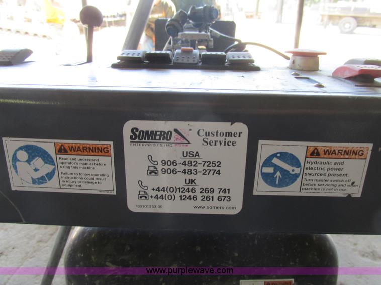 image for item BS9971 Somero Mini Screed Commercial walk behind laser screed