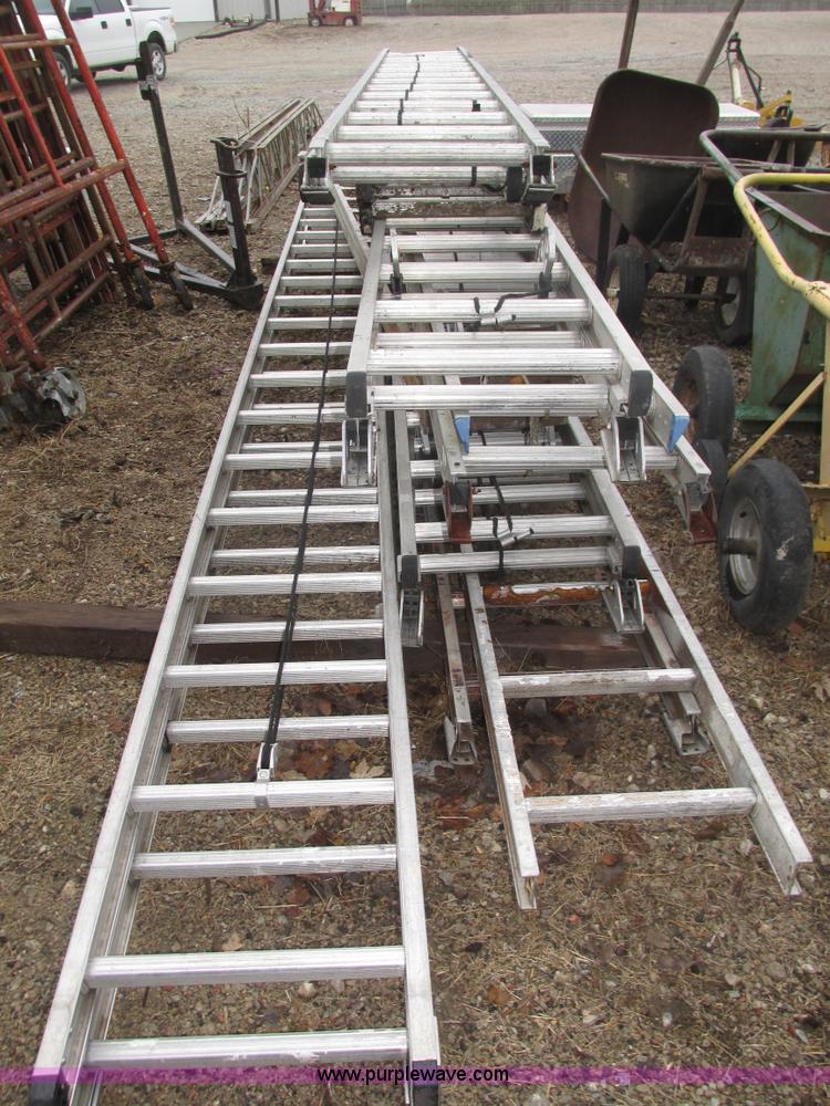 image for item H1024 (8) assorted aluminum ladders