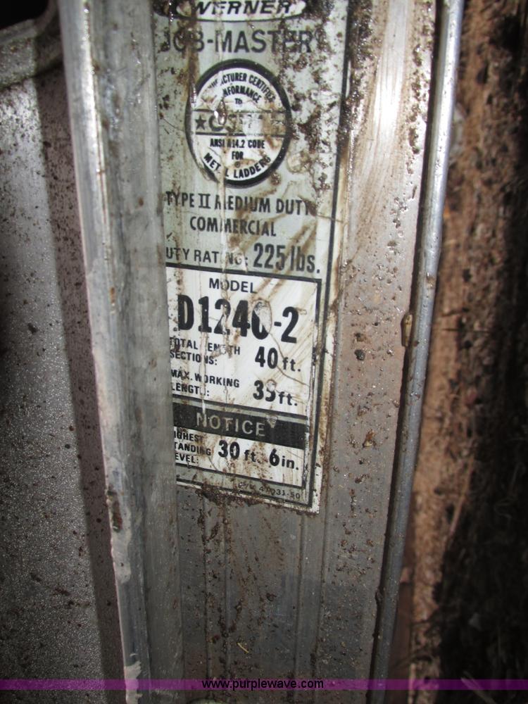 image for item H1024 (8) assorted aluminum ladders