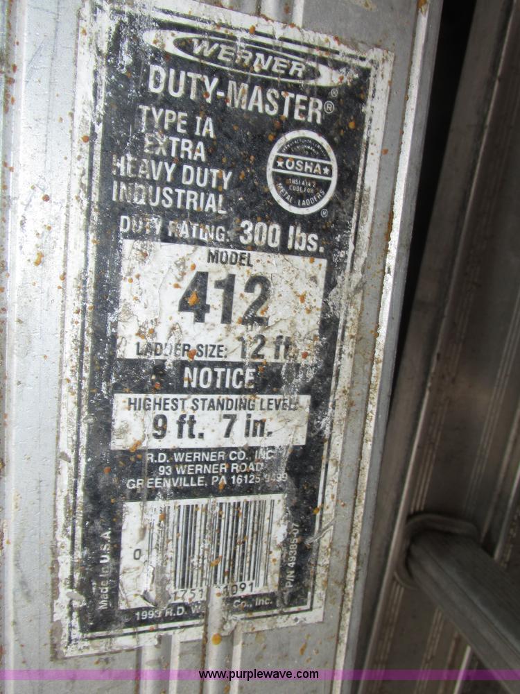 image for item H1024 (8) assorted aluminum ladders