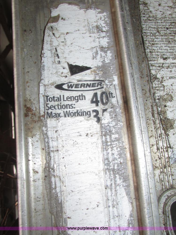 image for item H1024 (8) assorted aluminum ladders