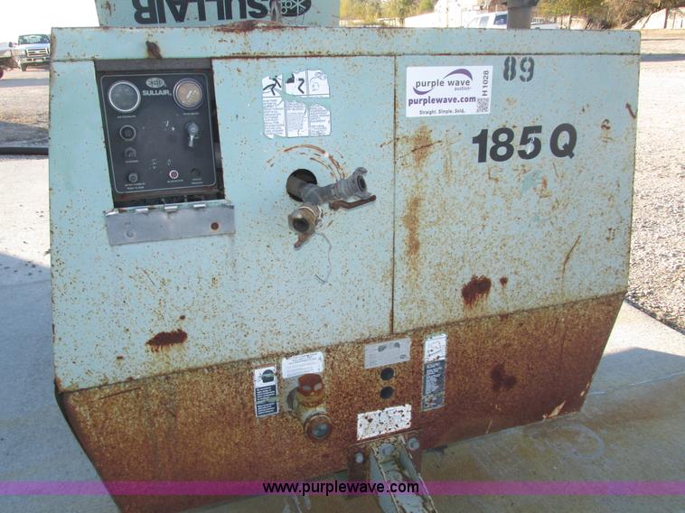 image for item H1028 Sullair 185DPQJD air compressor