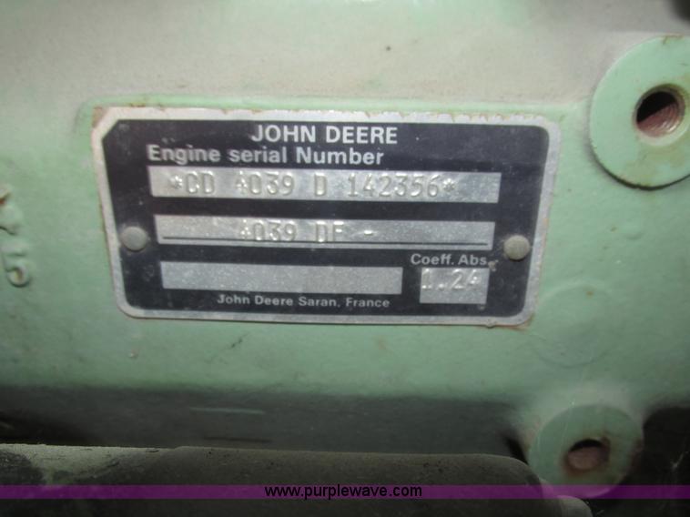 image for item H1028 Sullair 185DPQJD air compressor