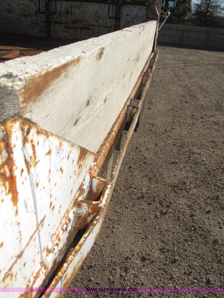 image for item H1032 1996 Ford F350 XLT Crew Cab flat dump bed truck