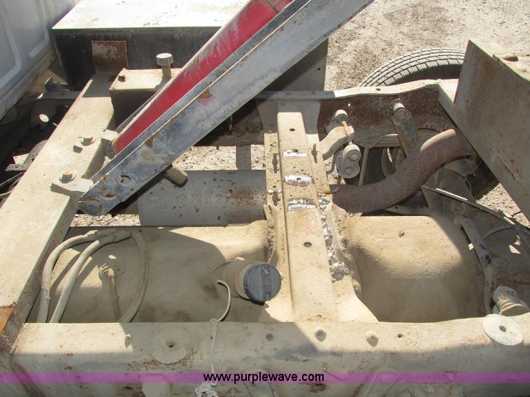 image for item H1032 1996 Ford F350 XLT Crew Cab flat dump bed truck