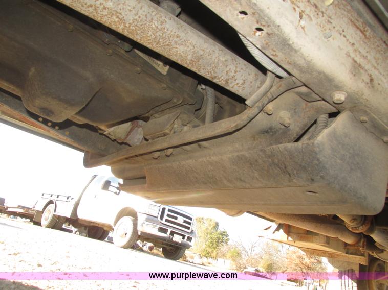 image for item H1032 1996 Ford F350 XLT Crew Cab flat dump bed truck