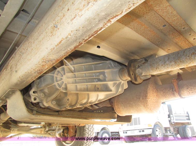 image for item H1032 1996 Ford F350 XLT Crew Cab flat dump bed truck