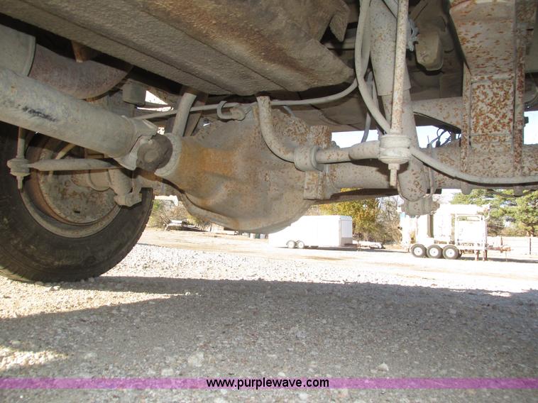 image for item H1032 1996 Ford F350 XLT Crew Cab flat dump bed truck