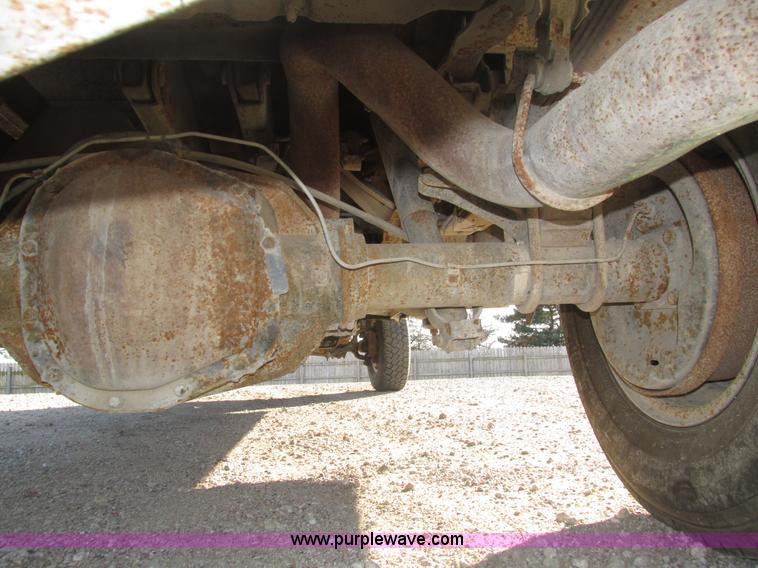 image for item H1032 1996 Ford F350 XLT Crew Cab flat dump bed truck