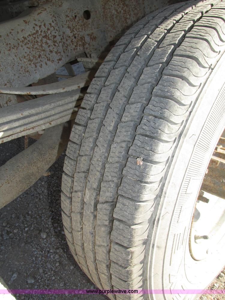 image for item H1032 1996 Ford F350 XLT Crew Cab flat dump bed truck