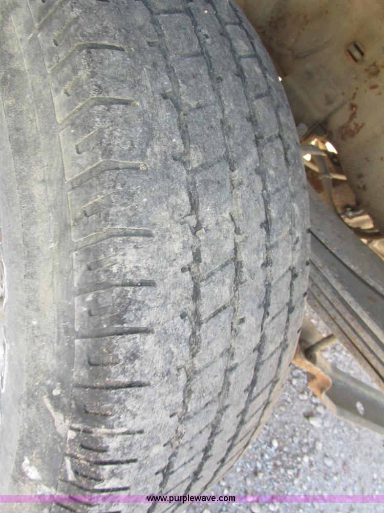 image for item H1032 1996 Ford F350 XLT Crew Cab flat dump bed truck