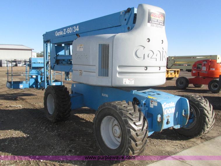 image for item H1037 2002 Genie Z60/34 boom lift