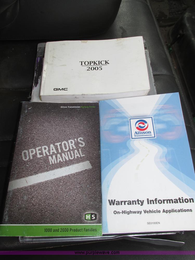 image for item H1049 2005 GMC C4500 Topkick service truck