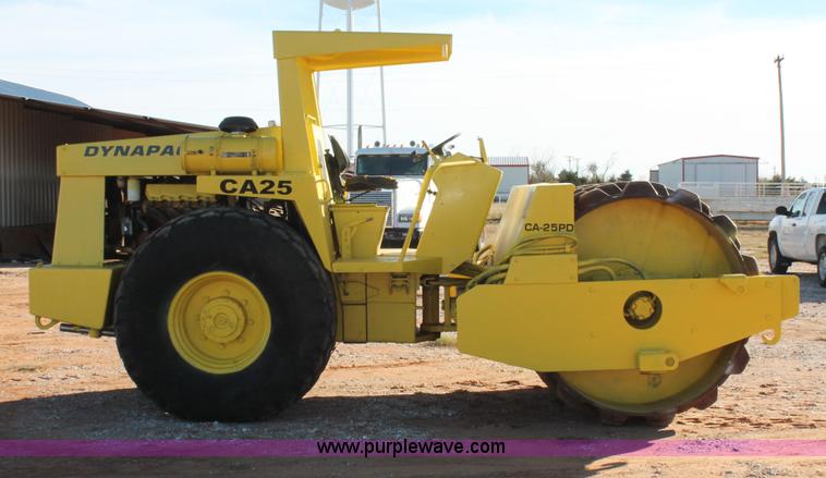 image for item H8038 1980 Dynapac CA25PD single drum roller