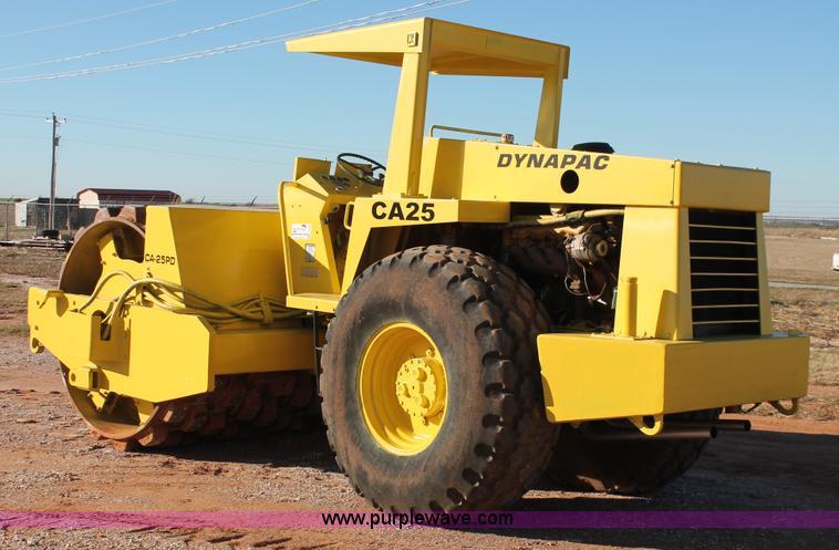 image for item H8038 1980 Dynapac CA25PD single drum roller