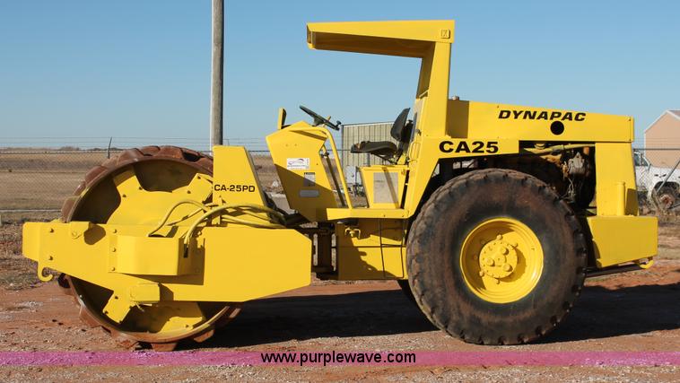 image for item H8038 1980 Dynapac CA25PD single drum roller
