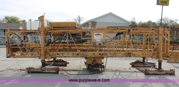 image for item H8050 Bid-Well BR201 bridge deck paver