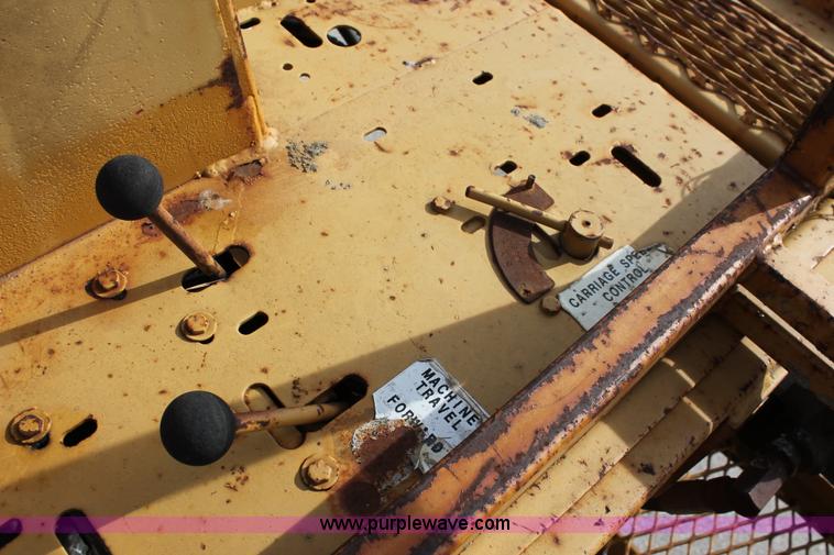 image for item H8050 Bid-Well BR201 bridge deck paver