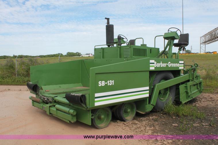 image for item H8064 1982 Barber Greene SB-131 asphalt paver